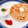 Gobi Parantha (2pcs) + Curd + Pickle + Sauce)